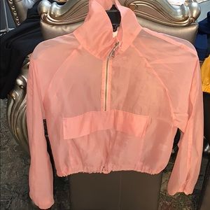 Mesh Cropped WindBreaker